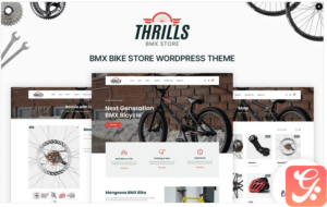 Thrills - Bicycle and Bike Shop WordPress Theme