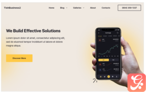 TishBusiness2 - Business WordPress Theme