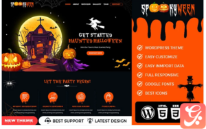 SpookyWeen - A Halloween WordPress Premium Theme