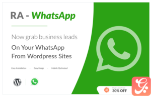 RA Whatsapp - Easy CTA for your Wordpress