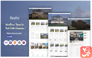 Realto Real Estate WordPress Theme