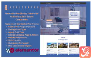 RealtorPro - Premium WordPress Theme for Real Estate