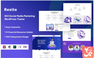 Resite - SEO Social Media Marketing WordPress Theme