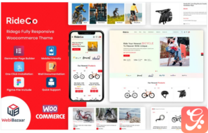 RideGo - Bicycle & Motorcycle Elementor WordPress Theme