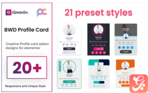 Profile Card WordPress Plugin For Elementor