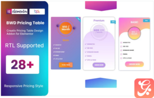 Pricing Table WordPress Plugin For Elementor