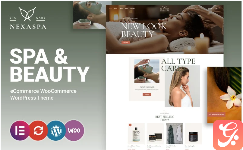 Nexaspa - Spa, Cosmetic and Beauty WooCommerce Theme