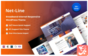 Netline - Broadband Internet Responsive WordPress Theme