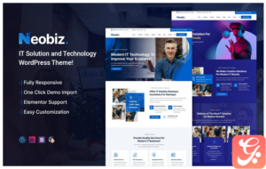 Neobiz - IT Solution and Technology WordPress Theme