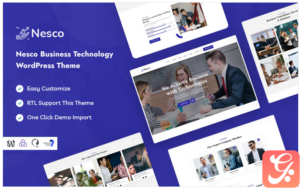 Nesco - Business & Technology WordPress Theme
