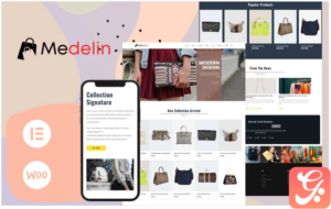 Medelin - Fashion HandBags Store WooCommerce Theme
