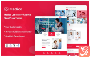 Medico - Laboratory Analysis WordPress Theme