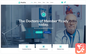 Medila - Medical Service WordPress Theme