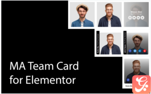 MA Team Card for Elementor - WordPress Plugin
