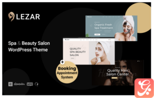 Lezar - Spa and Beauty Salon WordPress Theme