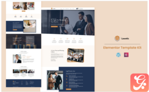 lawstic - Lawyer Services Ready to Use Elementor Kit