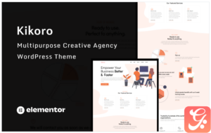 Kikoro - Creative Agency WordPress Theme