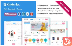 Kinderia - The Mega Kids Fashion Store WooCommerce Theme