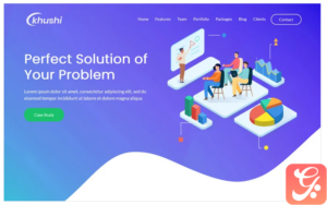 Khushii - Digital Agency WordPress Theme