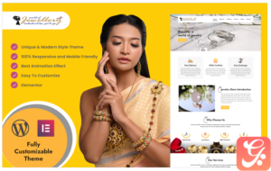 Jewellery - Jewellery Shop Elementor Wordpress Template