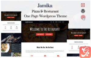 Jamika - Restaurant One Page WordPress Theme