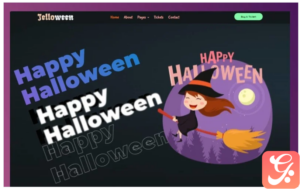 Jelloween - Halloween Party WordPress Theme