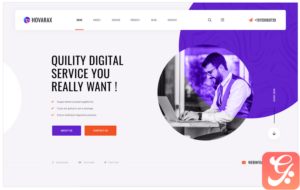 Hovarax – Creative Agency WordPress Theme