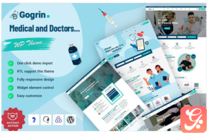 Gogrin - Medical and Doctors WordPress Theme