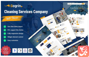 Gogrin - Cleaning Service WordPress Theme
