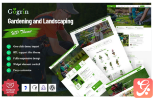 Gogrin - Gardening Plan WordPress Theme