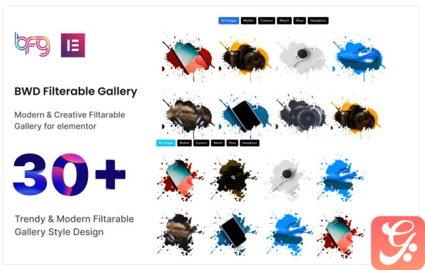 Filterable Gallery WordPress Plugin For Elementor