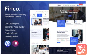 Finco - Finance and Consultinge WordPress Theme