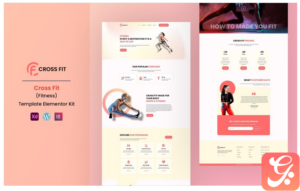 Cross Fit - Gym Ready to Use Elementor Template Kit