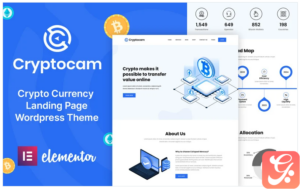 CryptoCam - Crypto Currency and Finance WordPress Theme