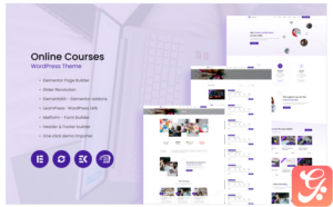 Courisa - Online Courses WordPress Theme