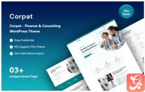 Corpat - Finance & Consulting WordPress Theme