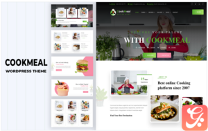 Cookmeal - Cooking and Recipe WordPress Theme