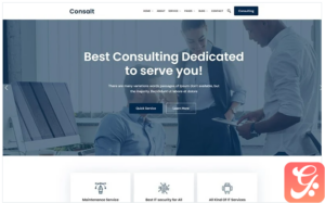 Consalt - Consulting Responsive WordPress Theme