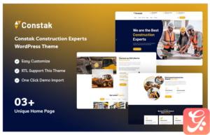 Constak - Construction Experts WordPress Theme