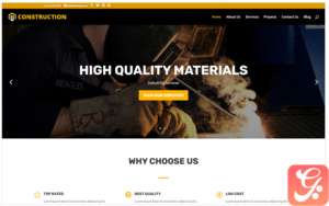 Contek - Construction Plan WordPress Theme