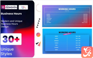 Business Hours WordPress Plugin For Elementor