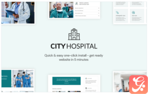 City Hospital - Health & Medical Elementor WordPress Theme