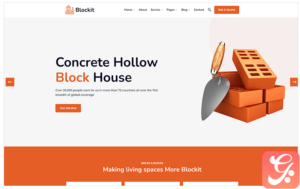 Blockit - Block It Design WordPress Theme