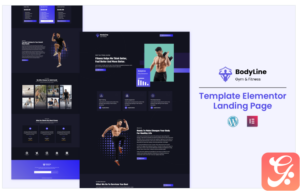 Bodyline Gym - Health and Fitness Services Landing Page
