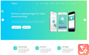 Appro - App Landing Page WordPress Theme
