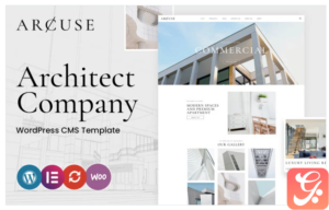 Arcuse - Real Estate and Architecture WordPress Theme