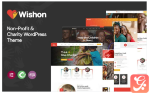 Wishon - Non-Profit & Charity WordPress theme
