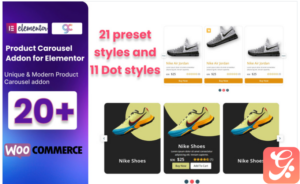 WooCommerce Product Carousel WordPress Plugin For Elementor