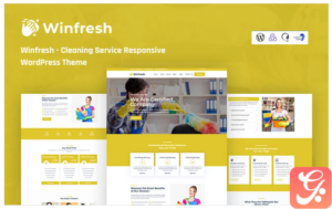 Winfresh - Cleaning Service Responsive WordPress Theme