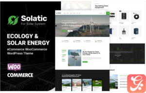 Solatic - Solar Energy, Wind and Power WooCommerce Theme